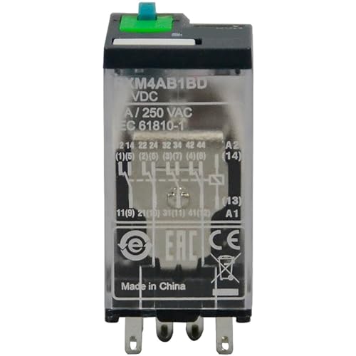Relais miniature RXM4AB1ED MOBYAT contacteur 4CO 6A tension bobine 48V DC