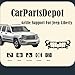 CarPartsDepot Grille Support Grill Bracket Compatible with Jeep Liberty 2005-2007 CH1223101 55156755AF Grille Reinforcement