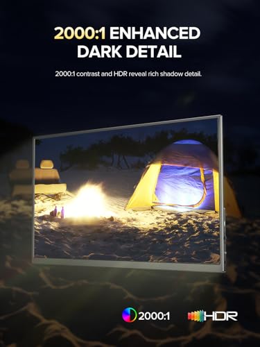 UPERFECT 14.5" 4K Portable Monitor 600Nits 100% DCI-P3 2000:1 Matt 16:10 – Ansicht 3