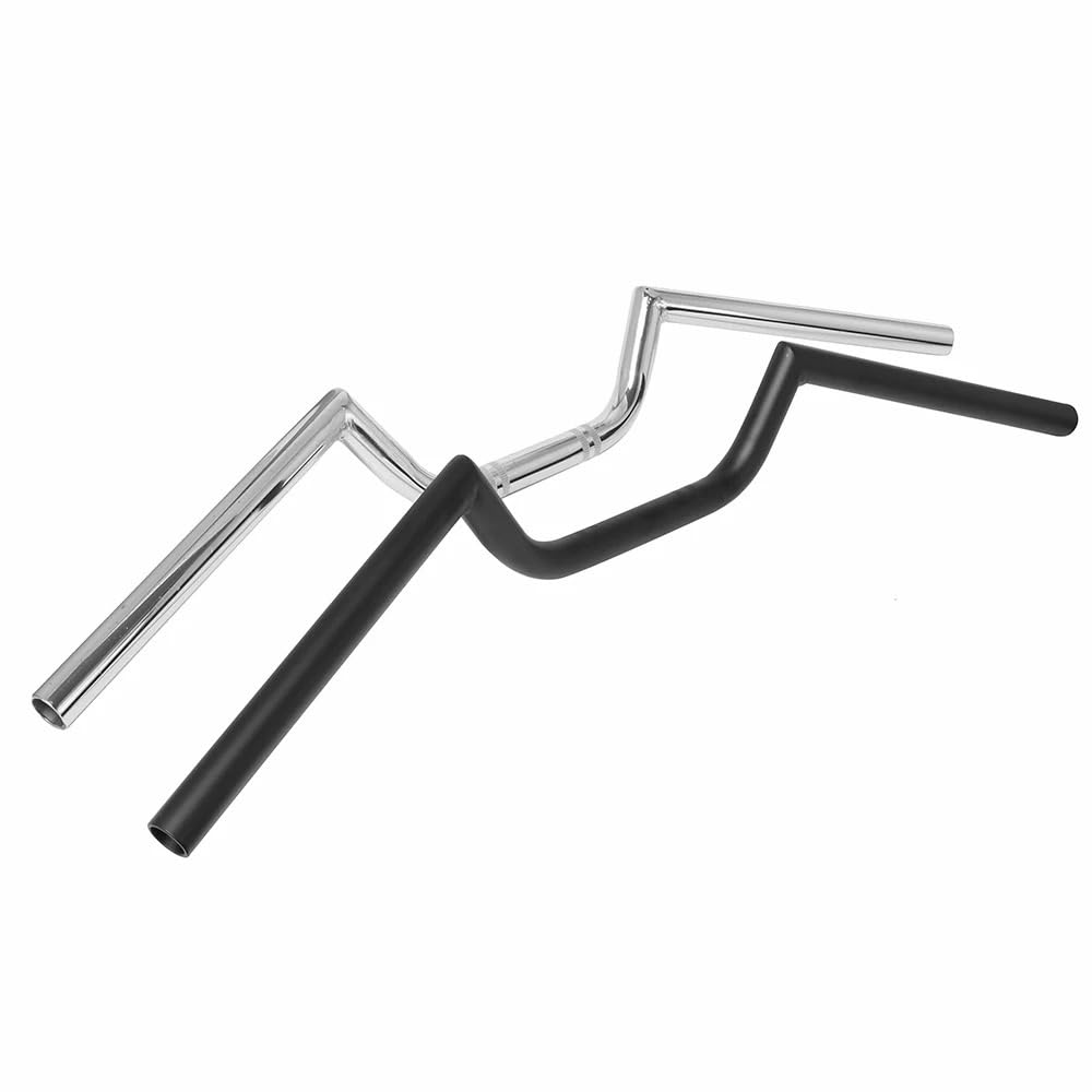 manubri moto alti manubri moto per naked Per Cruiser, Cafe Racer, Bobber | Manubrio Drag Bar per moto 7/8" 22mm Manubrio universale(Chrome)