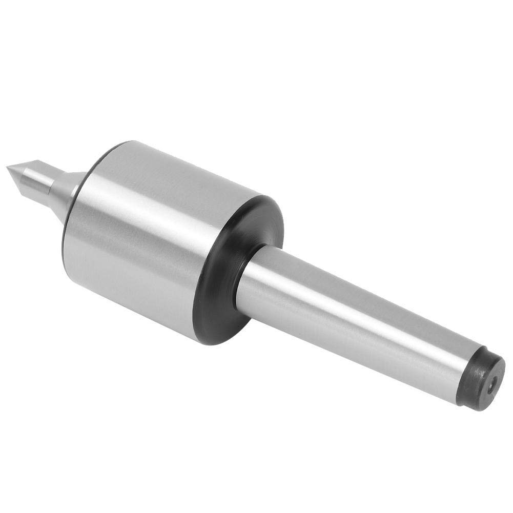 MT2 Live Center, 0.0002" High Accuracy 60 Degree Lathe Center with 18mm Shank Diameter for Lathe Wood Metal Turning Tool