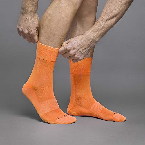 Image of GripGrab Lightweight SL Summer Cycling Socks - 2 Lengths, Road & Gravel | Breathable Coolmax mesh, stretch arch support, short ~3.5 in or tall ~6 in cuff - road, MTB, gravel & indoor biking