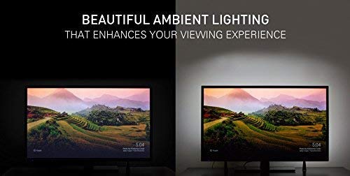 Image of CBK 5V USB LED Flexible Strip Light Mood Light Multicolor Options /Mode TV Background Lighting 5050 RGB IP65 200 CM- 30 LED /M with 24 Key Controller (Multicolor, 2 Meter)