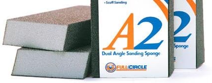 A2 Dual Angle Fine Grit Abrasive Drywall Sponges - 100 Ct. Contractor Pack