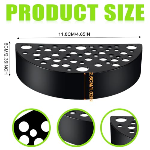 Image of 2 PCS Shrimp Hides for Aquarium, Shrimp Cave, Small Fish Tunnel Shrimp Breeding House, Plastic Shelters Aquarium Shrimp Hideout, Fish Tank Accessories Decor, Black