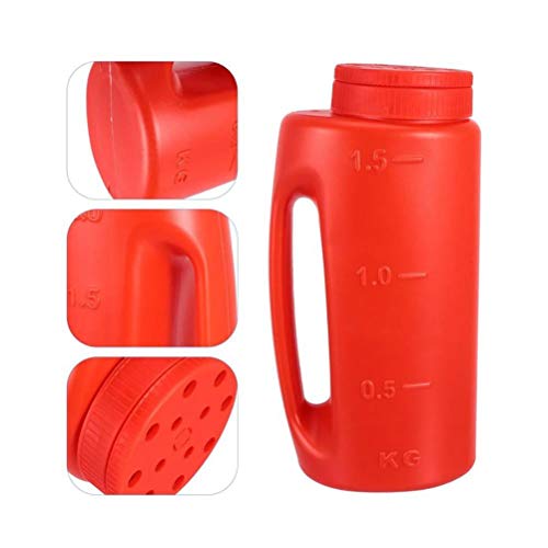 Dispensador manual resistente para fertilizante y sal miniatura 1