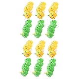 FOYTOKI 12 Pcs Caterpillar Toy Toddler Bath Toys Kids Educational Toys Toy for Kids Insert Wind up Toy Clockwork Worm Toy Novelty Toy Toddler Clockwork Toy Kid Clockwork Toys Twine