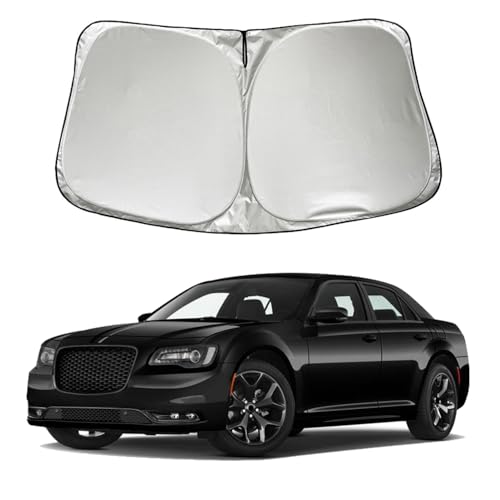 SZYUCHEN Car Windshield Sun Shade Sunshade Compatible with Chrysler 300 300C Sedan...
