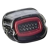 Eagle Lights HALOZ Layback LED Tail Light with Turn Signals for Harley Davidson Motorcycles