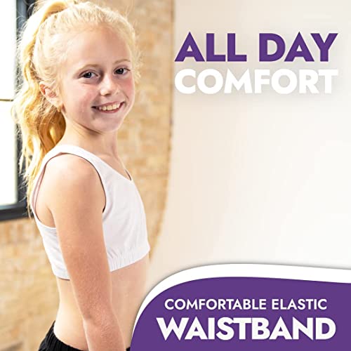 Popular Girls and Teens Racerback Active Sports Bra, Breathable, Lightweight, Multipacks3