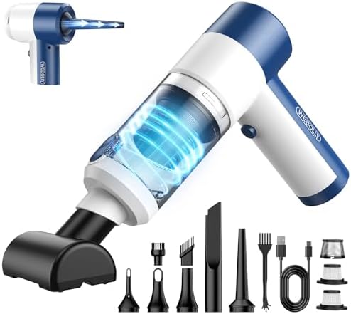 Car Vacuum/Air Duster Portable Cordless - 16000PA High Power Hand...