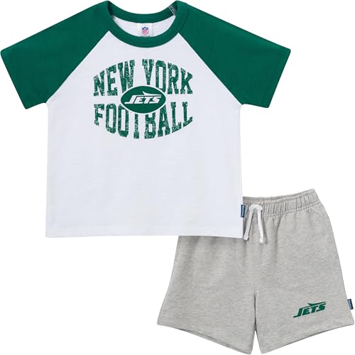Image of Gerber NFL unisex-baby Nfl Team T-shirt and Shorts Set