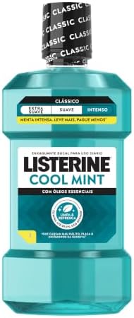 Enxaguante Bucal Cool Mint Listerine, Menta, 1L