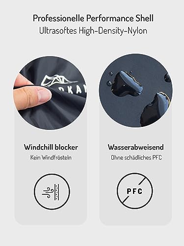 Daunenschlafsack Nordkamm für Outdoor und Camping