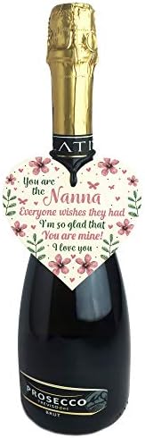 RED OCEAN Nan Nanny Nanna Nan Birthday Gifts Wooden Hanging Heart Sign Keepsake