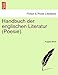 Beck, A: Handbuch der englischen Literatur (Poesie). Erste B - Beck, August