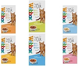 Webbox Lick e Lix 5pcs (5x15g) (Bulk Deal Case of 17) Variety Assorted Pack