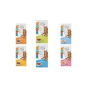 *NEW* 6 X MIXED VARIETY PACK WEBBOX DELIGHT LICK-E-LICKS CAT KITTEN TREAT SNACK