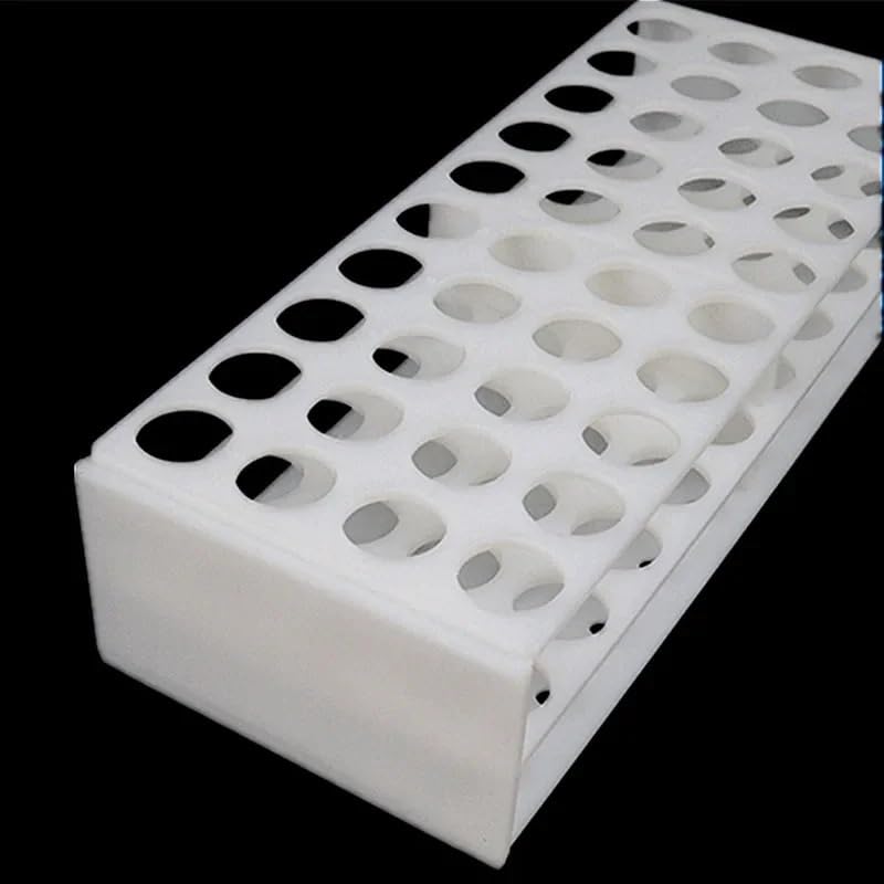 Support for tubes à essai, support intégré en polystyrène HIPS for tube de diamètre 22 mm, 40 puits, résistant à la température et à l'acide
