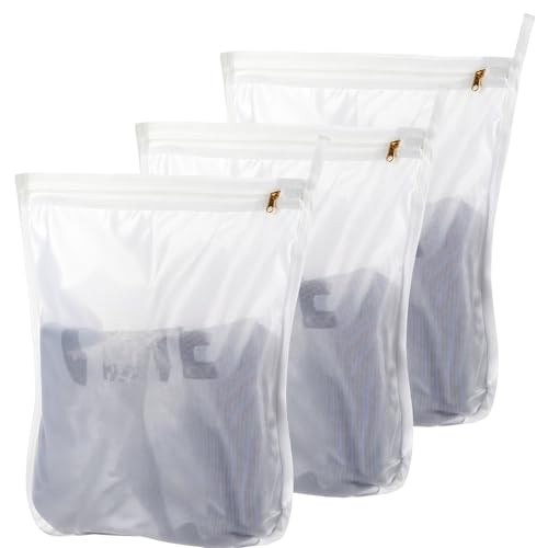 Large Lingerie Washing Bags 3 Pack Mesh Laundry