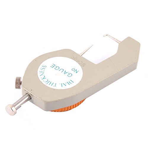Calibrador de Espesor Dial Redondo Aexit Compacto 0.1mm 0-10mm miniatura 4