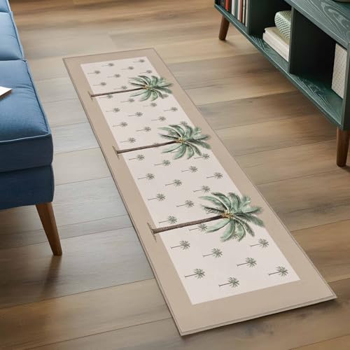 Tapete corredor Palm Trees 2x6 lavable antideslizante miniatura 5
