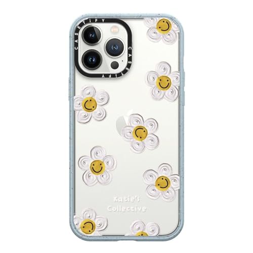 CASETiFY �C���p�N�giPhone 13 Pro Max �P�[�X [MIL�K�i���� (4x MIL-STD-810G) / 2.5m����̗����������N���A] - Daisy by Katie-s Collective - �}�b�g���F�C�p�[�u���[