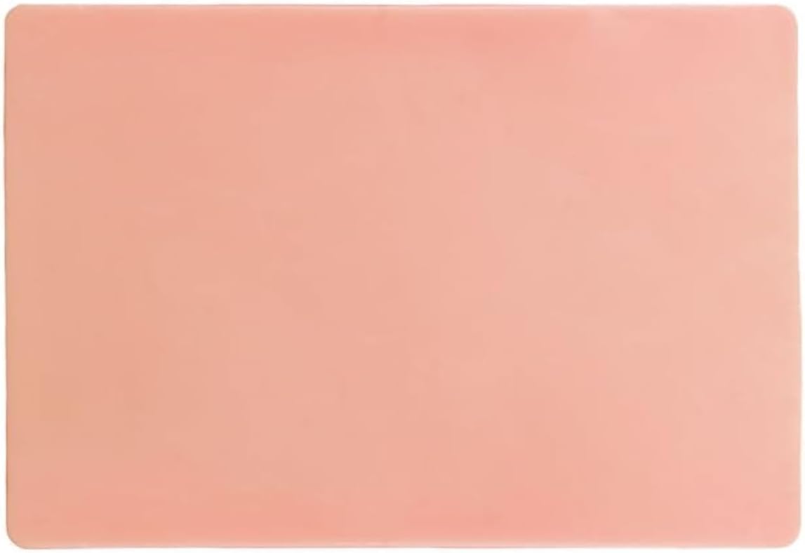 MJW Silicone Plain Pad 3 Layer 4.7x7'' Suture Simulation Pad for Suture Training for Medical Student Doctor Nurse Teaching