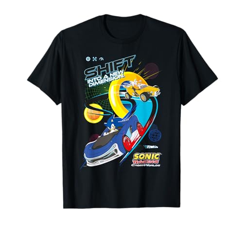 Sonic Racing CrossWorlds "Shift into a New Dimension" T-Shirt