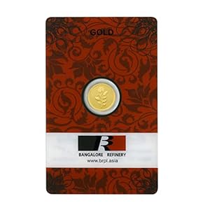 Bangalore Refinery 1 Gram 24k (999) Yellow Gold Rose Coin 5 41dokmOyioL. SL500 . SS300