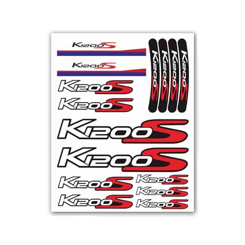 Autocollants de décoration carrosserie moto réfléchissants carénage BMW K1200S