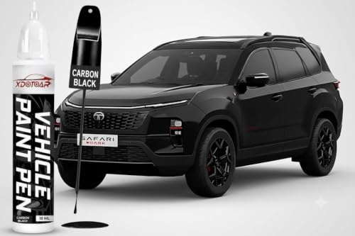 Image of xdotoar Car Touch Up Paint Pen for Tata SAFARI CARBON BLACK | Factory Color Matched 2K Paint Technology | Car Scratch Remover & Paint Chip Repair | Quick Dry Formula | Rust Protection | 18ml
