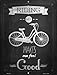 Riding Feels Good Novelty Mini Metal Parking Sign PM-1061