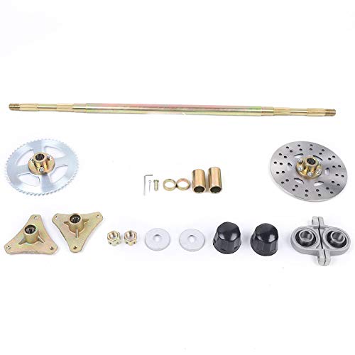 Futchoy Go Kart Rear Axle Assembly Kit Complete Wheel Hub 29" 740Mm Go Kart Rear Axle Kit Wheel Hub Set For Quad Atv Go Kart And Many 50Cc 70Cc 90Cc Atv Quads Go Karts #TOP2