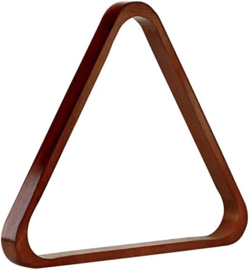 Billiard Triangle Rack 2-1/4 Pool Balls 8 57.2mm Wood Tripod Snooker Accessories Tools, As Show