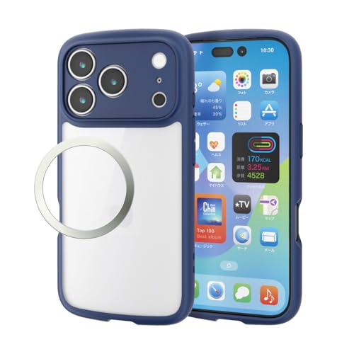 GR iPhone 17 Pro P[X Jo[ NA ϏՌ Ռz Ɍ݌v nCubh ^ y Xgbvz[t SGA[NbV Xgbvz_[V[gt TOUGH SLIM LITE lCr[ PM-A25CTSLFCK