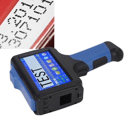 Image of Handheld Inkjet Printer Convenient Touchscreen Printing Machine for Labeling and Marking Spanish Connection