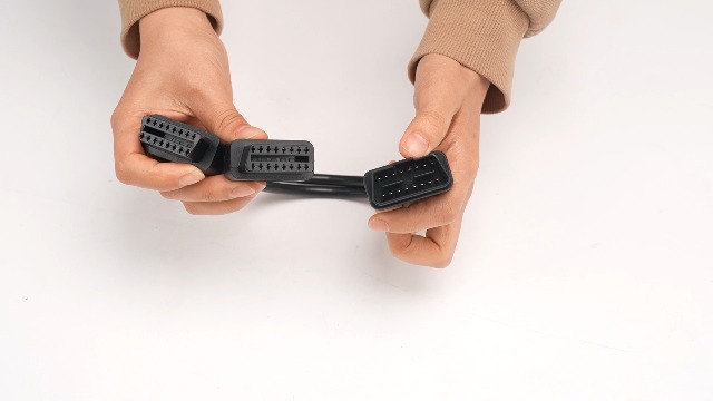 Câble Adaptateur OBD2 OBDII 6 Broches J1708 Ou 9 Broches J1939 à 16