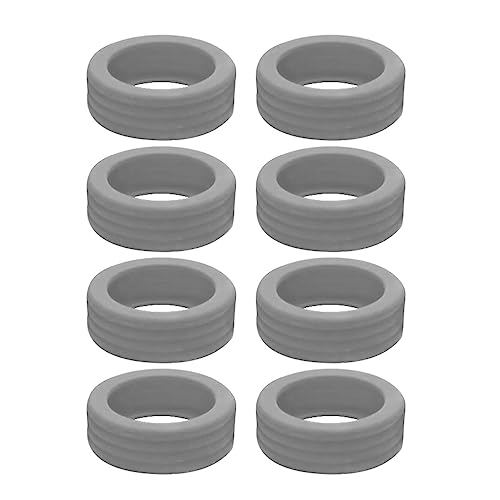 Lot de 8 housses de roue de bagages en silicone, réduisent le bruit, housse de roue de bagage, résistante à l'eau, pour homme et femme