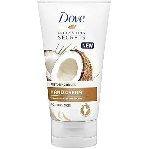 Dove Coconut Oil and Almond Milk Hand Cream Pack of 2 Cover