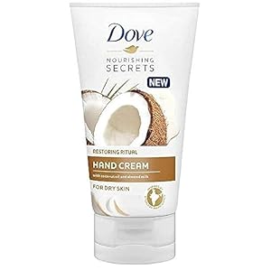 Dove Coconut Oil and Almond Milk Hand Cream 75 ml – [Pack of 2]