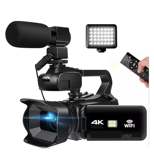 Caméscope 4K pour réussir vos vidéos sans flou grâce à l'autofocus AF