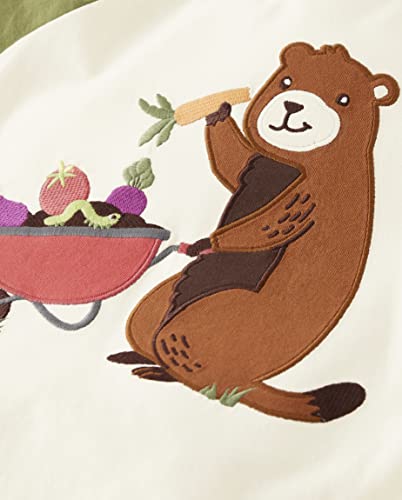 Gymboree Boys' and Toddler Spring and Summer Embroidered Graphic Long Sleeve T-Shirts2