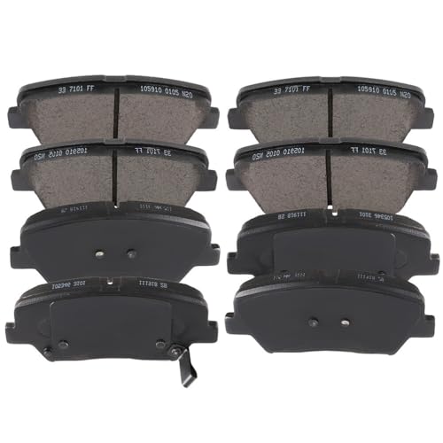 Image of cciyu D1432 D1284 Front & Rear Brake Pads For Hyundai For Santa Fe 2010-2012,For Kia For Sorento 2011-2013