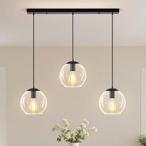 LMSOD Globe Pendant Light, Modern Hanging Lighting Fixture, Classic Cluster