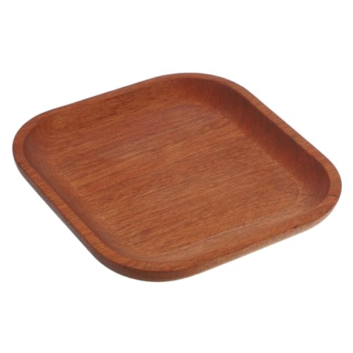 Garneck Wooden Breakfast Tray Multifunctional Home Tray for Serving Snacks Fruits and Coffee Non- Design Practical Food Serving