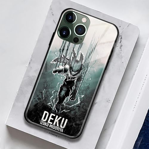 Coque iPhone 16 Pro manga en verre brillant antichoc unique