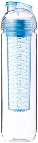 AVOIN colorlife Tritan Botella de Agua con Fruta infundida de 800ml...