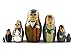 Matryoshka Russian Nesting Dolls On The Motives Stories of Sherlock Holmes 7 pcs Wooden Figurines