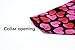 Valentine's Day over the collar dog bandana, handmade slip on pet bandana, festive dog & cat accessory (Ombre Hearts, Small)